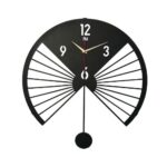 Bhk Metal Duvar Saati Focus Sarkaçlı