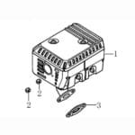 Loncin G200 Egzoz 6.5 Hp