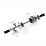 Bhk Go-Kart Aks ve Elemanları