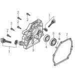 Loncin G200 Karter Kapağı 6.5 Hp