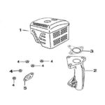 Loncin G270 Egzoz 9Hp